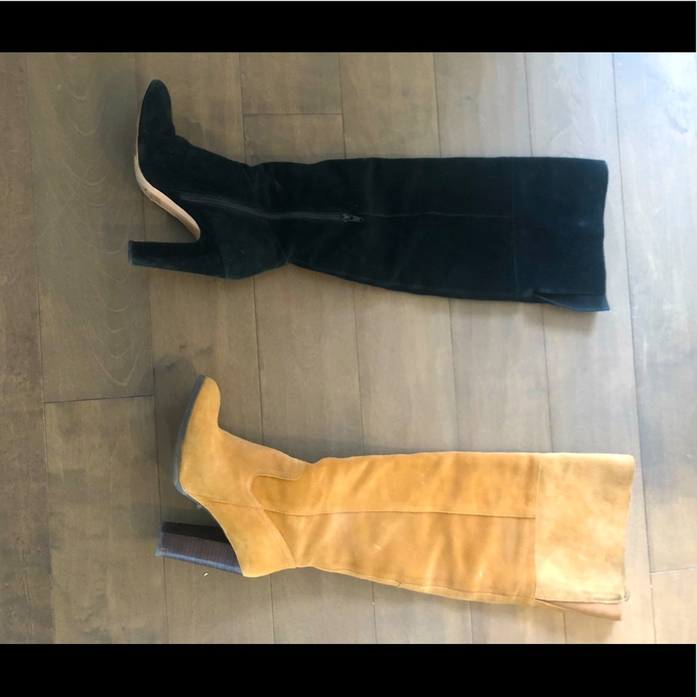 Aldo tall suede boots - each pair is sold separately